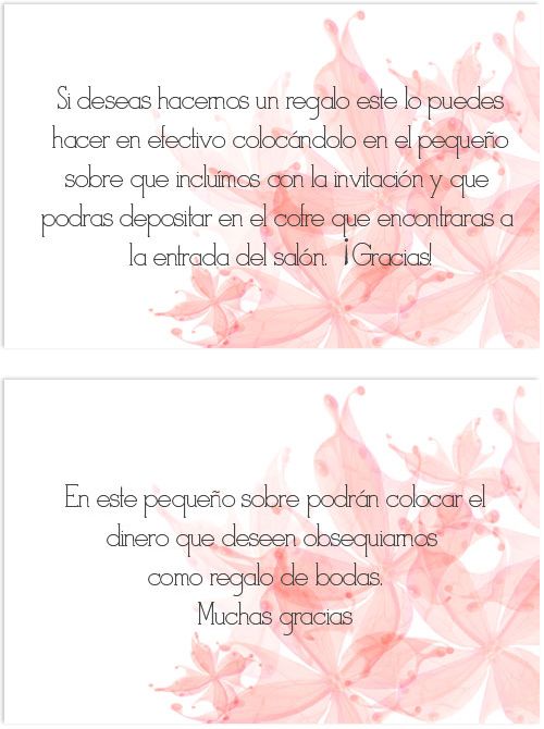 Como Pedir Dinero En Una Invitacion De Boda Como Pedir Dinero En Una Invitacion De Boda