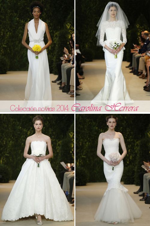 Carolina Herrera, vestidos de novia colección SS 2014 Carolina Herrera, vestidos de novia colección SS 2014