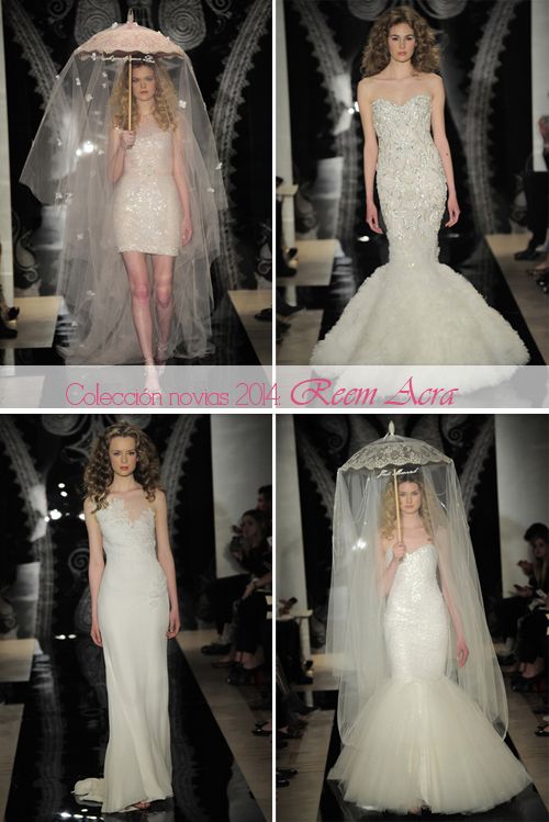 Reem Acra, vestidos de novia colección SS 2014 Reem Acra, vestidos de novia colección SS 2014