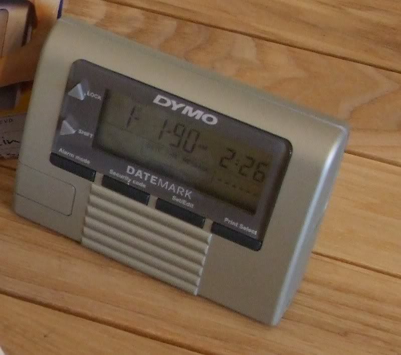 Dymo Datemark Electronic Date & Time Stamper 18340 eBay