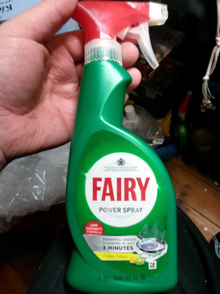 Fairy Power for paint stripping A problem! Paint