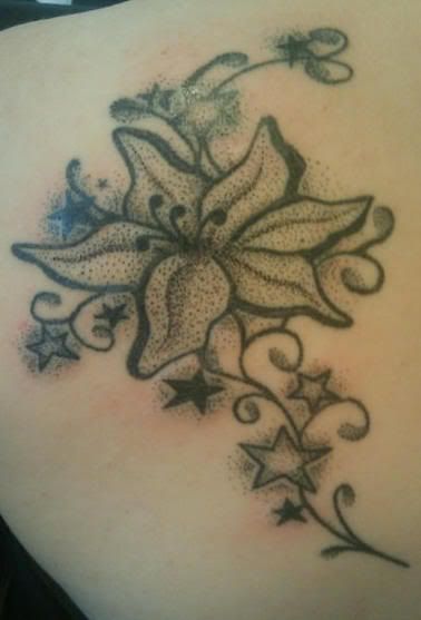 flower-tattoo-1.jpg Lilly and Stars Tattoo