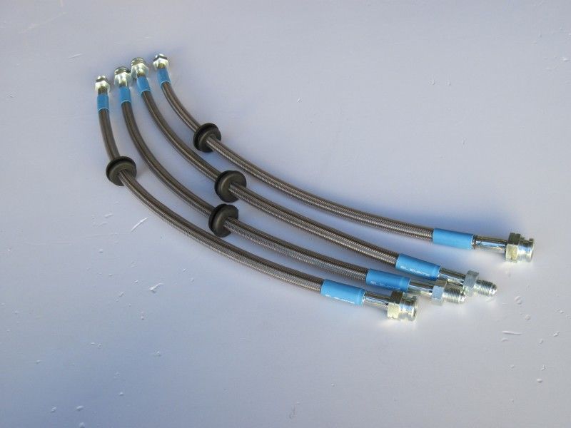 Elevate Volvo S60R Performance Braided Stainless Steel Brake Line Set