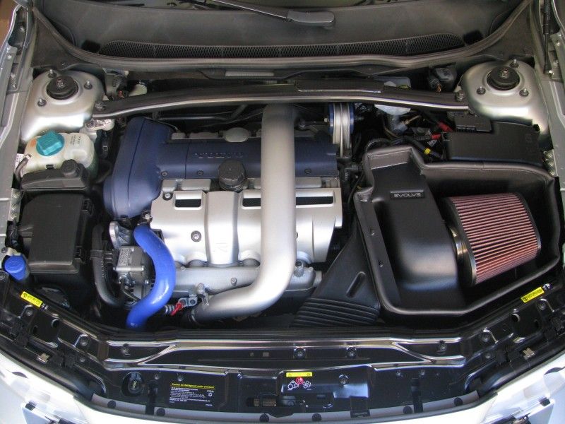 Elevate Volvo XC70 Turbo Lower Radiator Hose Blue (replaces Volvo