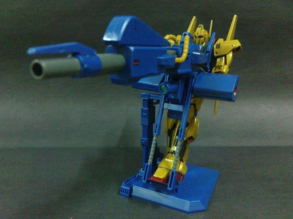 Review: Hyaku-shiki + 'Mega Bazooka Launcher' 1/144 HGUC | 私の