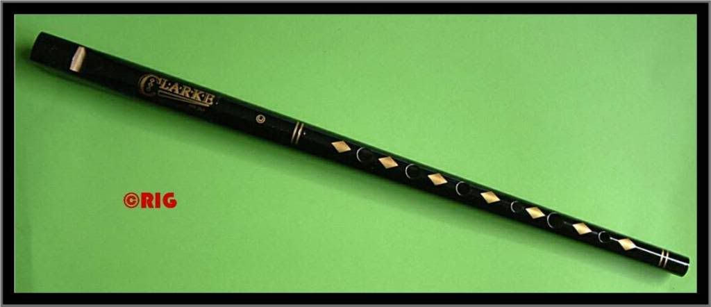 Clarke - High C Black Original Tin Penny Whistle
