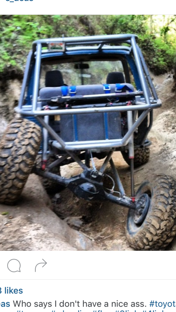 SWAY AWAY RACE RUNNER AIR SHOCKS *FRESHLY REBUILT* Pirate 4x4