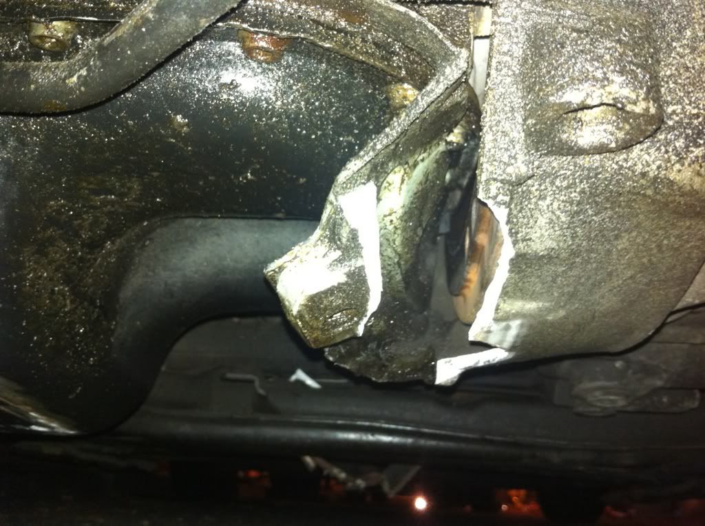 Vr6 cracked bell housing.... Safe to drive?