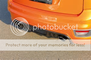 RIEGER FOCUS RS STYLE REAR DIFFUSER (CARBON EFFECT) - FORD FOCUS ST ...